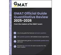 Gmat Official Guide Quantitative Review 2025 - 2026: Book + Online Question Bank