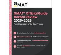 Gmat Official Guide Verbal Review 2025 - 2026: Book + Online Question Bank