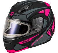 GMAX MD-04S Sector Casco Con Elecric Scudi 3XL Nero/Rosa