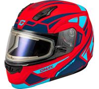 GMAX MD-04S Sector Casco Con Elecric Scudi 3XL Rosso/Blu