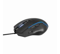 Gembird Mouse da gioco RAGNAR-RX300 - USB, retroilluminazione RGB, ergonomico, 12000 DPI