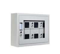 GMBAYUE Armadietto Portaoggetti per Cellulare con Doppia Porta di Sicurezza, Cassaforte Portatile per Aule, Scuola, Uffici, Fabbriche(52x30x45cm/20x12x18in)