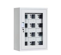 GMBAYUE Armadietto Portaoggetti per Cellulare con Doppia Porta di Sicurezza, Cassaforte Portatile per Aule, Scuola, Uffici, Fabbriche(52x30x72cm/20x12x31in)