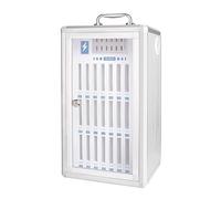 GMBAYUE Cell Phone Locker, Cell Phone Holder Classroom, Stazione di Ricarica Portatile Cellulare con USB, Scatola Portacellulare, Cassaforte Cellulare for Aula, Ufficio, Palestra(27x23.5x46.5cm)