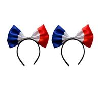 Gmbkouo 2 fasce per bandiere nazionali di tutto il mondo, fasce per eventi sportivi per animazioni ed eventi di festival mondiali (Francia, bandiera francese, taglia unica)
