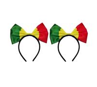 Gmbkouo 2 fasce per bandiere nazionali di tutto il mondo, fasce per eventi sportivi per animazioni ed eventi di festival mondiali (Senegal, bandiera del Senegal, taglia unica)