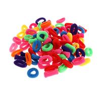 GMBYLBY 100 elastici colorati per capelli per bambine e ragazze, in gomma