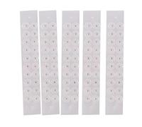 GMBYLBY 100Pcs Monouso Orecchio Adesivo Acupoint Pressione Toppe Agopunture Perline Massaggiatore Auricolare