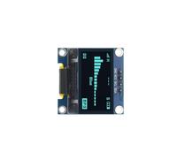 GMBYLBY 128 x 64 Pixel Display Board 0,96 pollici Schermo per MultiMicrocontrollers Elettronica Progetti Accessori Display