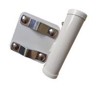 GMBYLBY 2 5 cm di diametro supporto parasole per tetto per ringhiera del balcone, perfetto per diversi ambienti esterni, facile installazione