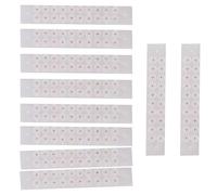 GMBYLBY 200 adesivi trasparenti usa e getta, perle per agopuntura, adesivi per orecchie, perle, perline per la cura