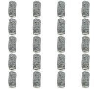 GMBYLBY 20pcs Protezioni per Le Dita delle Dita delle Guardie Taglio Cime per Lavoro E Sculture Che Offrono Maniche Protezione della Resistenza A Taglio E