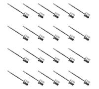 GMBYLBY 20Pcs Sport Ago Sostituzione Acciaio Inox Gonfiabile Con Foro Aria Gonfiaggio Pin St