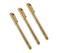 GMBYLBY 3 pennarelli metallizzati glitterati resistenti all'acqua, evidenziatori per calligrafia, disegno, biglietti, pennarelli resistenti all'acqua