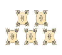 GMBYLBY 5 Antichi Thread Bobbin Ricamo Organizzatore Piastre Ricami Avvolgitori per Cuciture Filati Stoccaggio Bobine