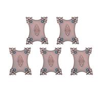 GMBYLBY 5 Antichi Thread Bobbin Ricamo Organizzatore Piastre Ricami Avvolgitori per Cuciture Filati Stoccaggio Bobine
