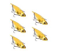GMBYLBY 5 Crankbait Metal Gipon Groon Desca Cucchiaio A Matita Bilanci Spinner Che Pescano Le Aspiranti Tralling Che Trollano Esche Artificiali Dure Esche Robusto Tralling Esca da Nuoto
