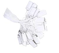 GMBYLBY 500 Premium Visualizza Biglietti Carta Patinata Argento Stock Preforati per L'organizzazione del Negozio Biglietti Gioielli Lusso Carta