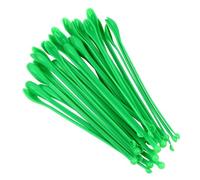 GMBYLBY 50PCS Doppio Ended Lab Spatola Miscelazione Cucchiaio Laboratorio Sampler Per Chimica Reagente