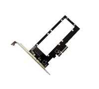 GMBYLBY Adattatori PCIe4.0 per Server Data Center Applicazioni IoT con Compatibilità Nessun Driver Richiesto Server SSD Adattatori PCIe