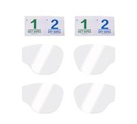 GMBYLBY Antigraffio Pellicola Protettiva Per INMO AIR3 Eyewears Alta Trasparenza Flessibile TPU Smudges Rivestimento Resistente Della Copertura Lenti Protezioni