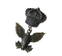 GMBYLBY Badge Antichi Badge Martial Fans Collector Star Pin Per Spillo Per La Raccolta Amanti Della Storia Antique