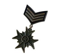GMBYLBY Badge Antichi Badge Martial Fans Collector Star Pin Per Spillo Per La Raccolta Amanti Della Storia Antique