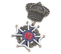 GMBYLBY Badge Antichi Badge Martial Fans Collector Star Pin Per Spillo Per La Raccolta Amanti Della Storia Antique