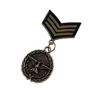 GMBYLBY Badge Antichi Badge Martial Fans Collector Star Pin Per Spillo Per La Raccolta Amanti Della Storia Antique