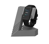 GMBYLBY Base Ricarica per Orologio con Doppi Slot per Cavi E Design Ergonomico per L'home Office con Connessione E Antiscivolo Ricarica in Silicone Antiscivolo