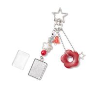 GMBYLBY Bella semplice stella e fiore perline Phone Strap catena fascino per gli amanti del mestiere stili, Medio, lega acrilica, Nessuna pietra preziosa