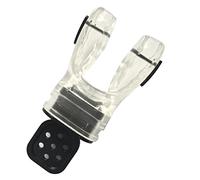 GMBYLBY Boccaglio universale in termoplastica per immersioni, surf, snorkeling, atossico, anallergico, sicuro, boccaglio per respirazione subacquea