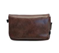 GMBYLBY Borsa per fotocamera in PU adatta ai viaggi per modelli digitali ZV 1F G7X con durata e moda, Borsa da caffè B, M, Classico