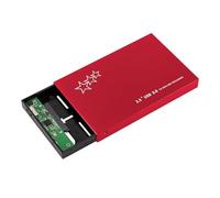 GMBYLBY Box Hard Disk Box USB 3.0 Hard Disk, 2,5 pollici, alloggiamento esterno per PC, laptop, accessori, viaggi d'affari, custodia in metallo