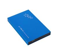 GMBYLBY Box Hard Disk Box USB 3.0 Hard Disk, 2,5 pollici, alloggiamento esterno per PC, laptop, accessori, viaggi d'affari, custodia in metallo