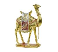 GMBYLBY Cammelli Esotici Figurina Ornamento Mediorientale Statua Animale Oro Per Personalizzare I Disegni Interni E Le Collezioni Artistiche Figurina Cammelli Esotici
