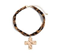 GMBYLBY Capres Cotone Regolabile Collana Corteccia Cuore Gioielli Strati Gioielli Lega Pendente Per Le Donne Partito Gioielli Cuore Gioiello, One Size, come descritto, come descritto
