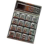 GMBYLBY Case delle Bambole realistiche Piccola calcolatrice in Miniatura per Bambini dai 3 Anni in Oggetti Scena Decorativi Bambole per Imparare la Matematica