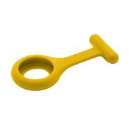 GMBYLBY Cassa per orologio in silicone per ospedale, disponibile in diversi colori, design a spilla antipolvere e sicuro, cassa dell'orologio per ospedali e cliniche, giallo