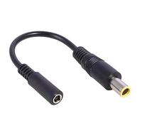 GMBYLBY Cavo adattatore da 4,5 x 3,0 mm femmina a 7,4 x 5,0 mm, 5,5 x 2,5 mm, 7,9 x 5,4 mm, 4,5 x 3,0 mm, connettore convertitore da 18 cm, adattatore di alimentazione