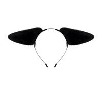 GMBYLBY Cerchietto per capelli con orecchie di animali in peluche, comodo e antiscivolo, per acconciature versatili