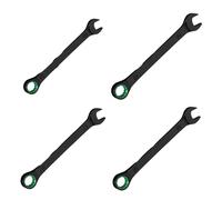 GMBYLBY Chiave a cricchetto con meccanismo automatico, leva ottimizzata della chiave inglese per stringere facilmente le viti, 5 pezzi/4 pezzi, bidirezionale