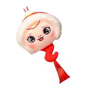 GMBYLBY Ciondolo Tradizionale Cinese Pendente Dell'anno Serpente Peluche Charm Per Festival Festa E Ufficio Auto Peluche Decorazione