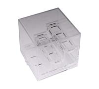 GMBYLBY Clear Stalldy Acrilico Mineral Display Box Per Collezionisti E Gioiellieri Accessori Portatile Per L'uso Della Casa O Musei