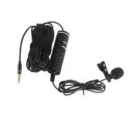 GMBYLBY Clip per microfono standard da 3, 5 mm Ideale per reporter, host e creatori media Clip per microfono per video