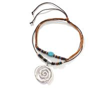 GMBYLBY Collana A Ciondolo In Stile Retrò Gioielli Impilabili Con Collo Con Progettazione Geometrica E Girocollo Per Perline Unico Per Ragazze Lunghezza Regolabile