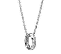 GMBYLBY Collana con ciondolo retrò fatto a mano hip-hop per donne uomini elegante ciondolo in metallo clavicola catena film, Medio, Acciaio al titanio, Nessuna pietra preziosa