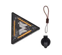 GMBYLBY Compatti Triangoli Lampada Salvo Notturna per Le Esterni Triangoli Appesi Luce Situazioni Esterne Emergenze Luminosità A LED Torce