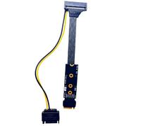 GMBYLBY Connettori placcati in Oro Adattatore da NVME a U.2 connessione affidabile Supporta Supporto unità U.2 Adattatore PCIe4.0 PCIE3.0 PCIe