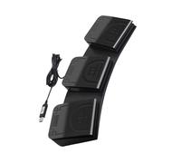 GMBYLBY Controller a Pedale USB a 3 Pedali con Design Ergonomico Multimedia E Operazioni Macchine Fabbrica Pedale Controllo delle Apparecchiature per Ufficio